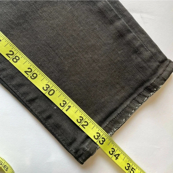 AG Adriano Goldschmeid Premiere Skinny Straight Leg Jean Grey Size 29R - Picture 8 of 12